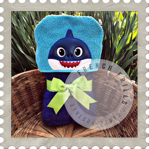 Shark Doo Doo  Hooded Towel