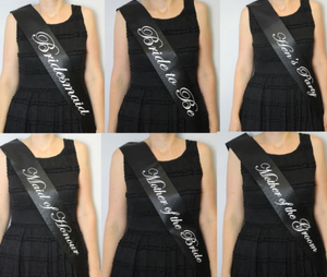 Customized Sashes