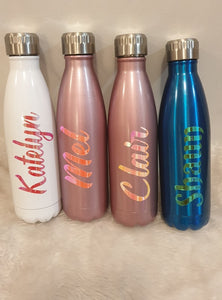 Double walled drink bottles
