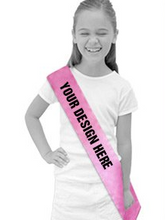 Customized Sashes