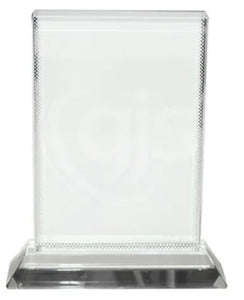 Glass Crystal Photo Block  Plaque