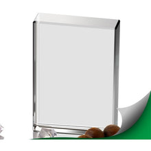 Glass Crystal Photo Block  Plaque