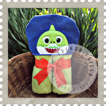 Shark Doo Doo  Hooded Towel