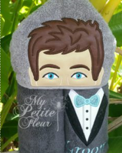 Bride and Groom  Hooded Towel
