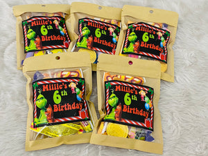 Party Custom Lolly Bags