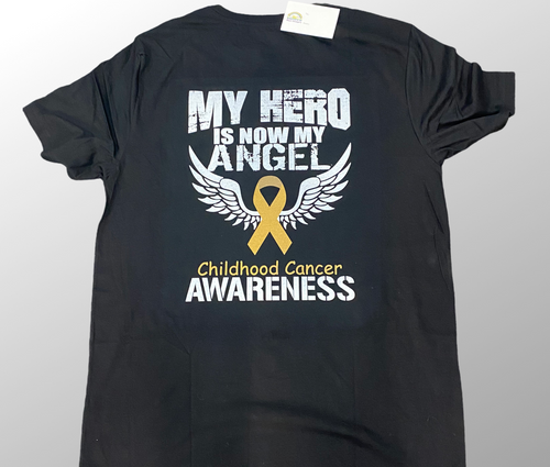 My hero is now my angel tshirt