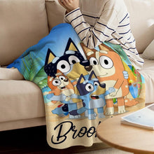 Bluey Custom Blanket