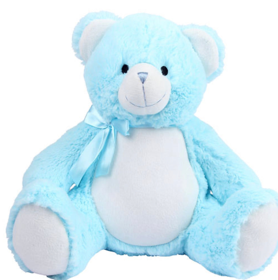 Zippies blue bear Teddy