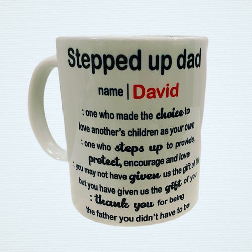 Stepped up mug