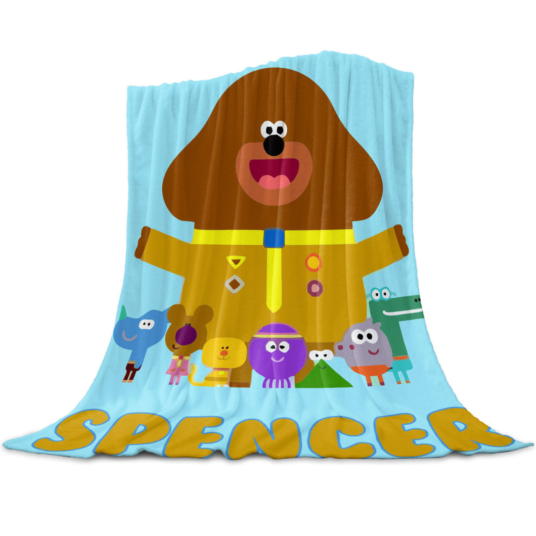 Duggee hey Custom Blanket