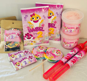 Baby shark pink Party Pack