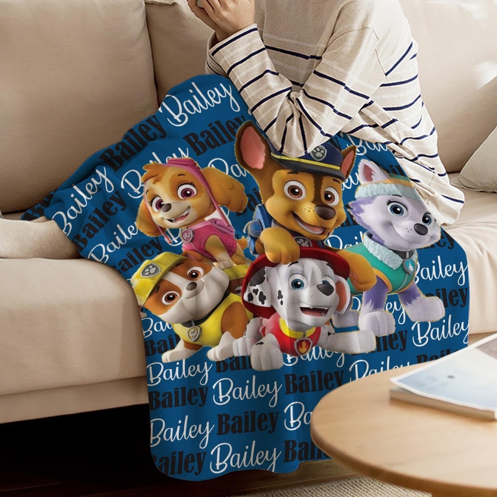Paw patrol custom Blanket