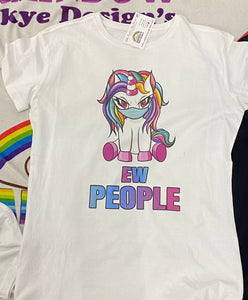 Ew People Unicorn Tshirt