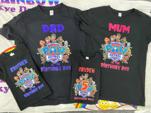 Family Custom Tshirt Pack Birthday/Celebration