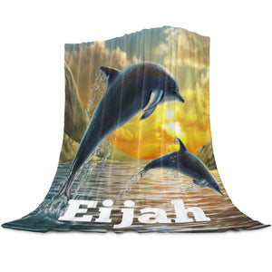 Dolphin  custom Blanket