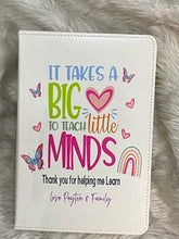 Teacher Notebook , sticky pad  & tumbler personalised