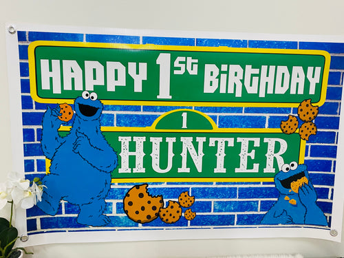 Cookie Monster birthday pack