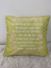 Personalised cushions