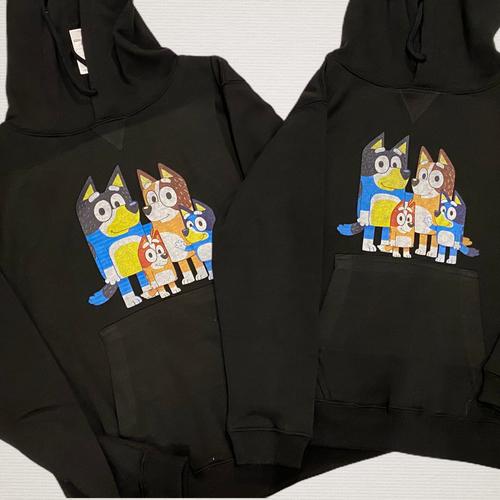 Bluey Kids custom Hoodies