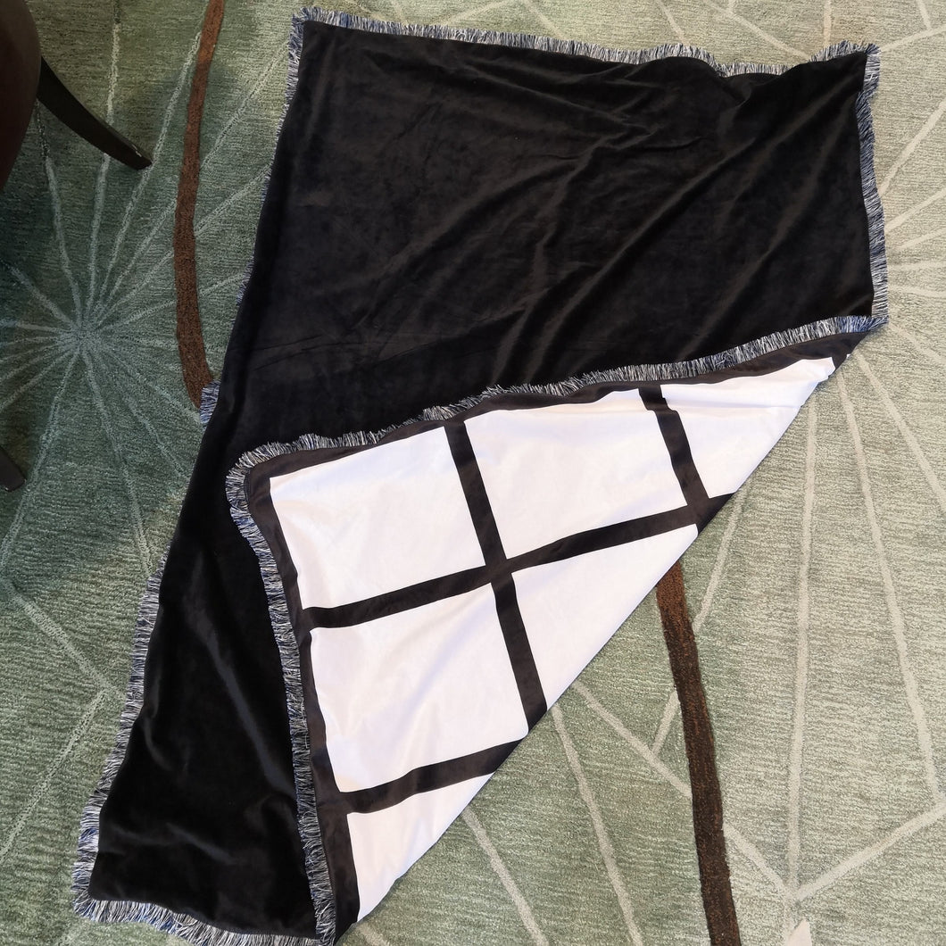 Custom throw blankets