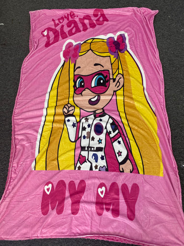 Love Diana  custom Blanket
