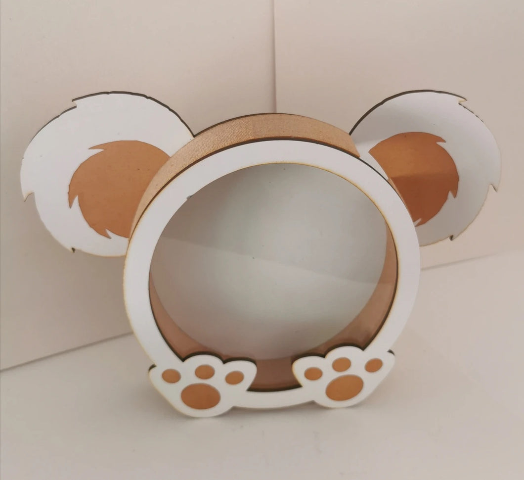Animal money boxes personalised