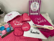 Personalised kids chef pack