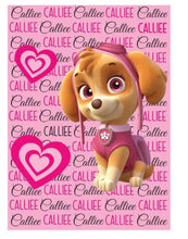 Skye paw patrol custom Blanket
