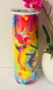 Rainbow duck 20oz tumbler