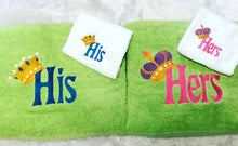 His and Her towel sets