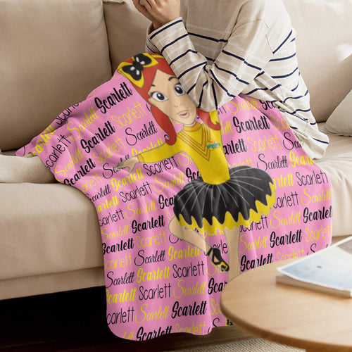 Emma dancing custom Blanket