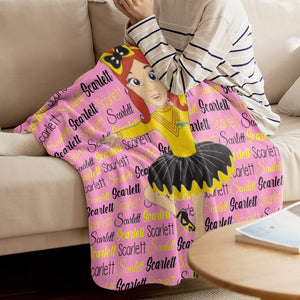 Emma dancing custom Blanket