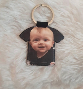 Keyring T-shirt Shape Personalised