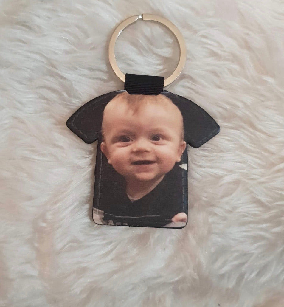 Keyring T-shirt Shape Personalised