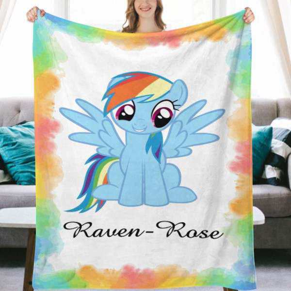 My little pony custom blanket