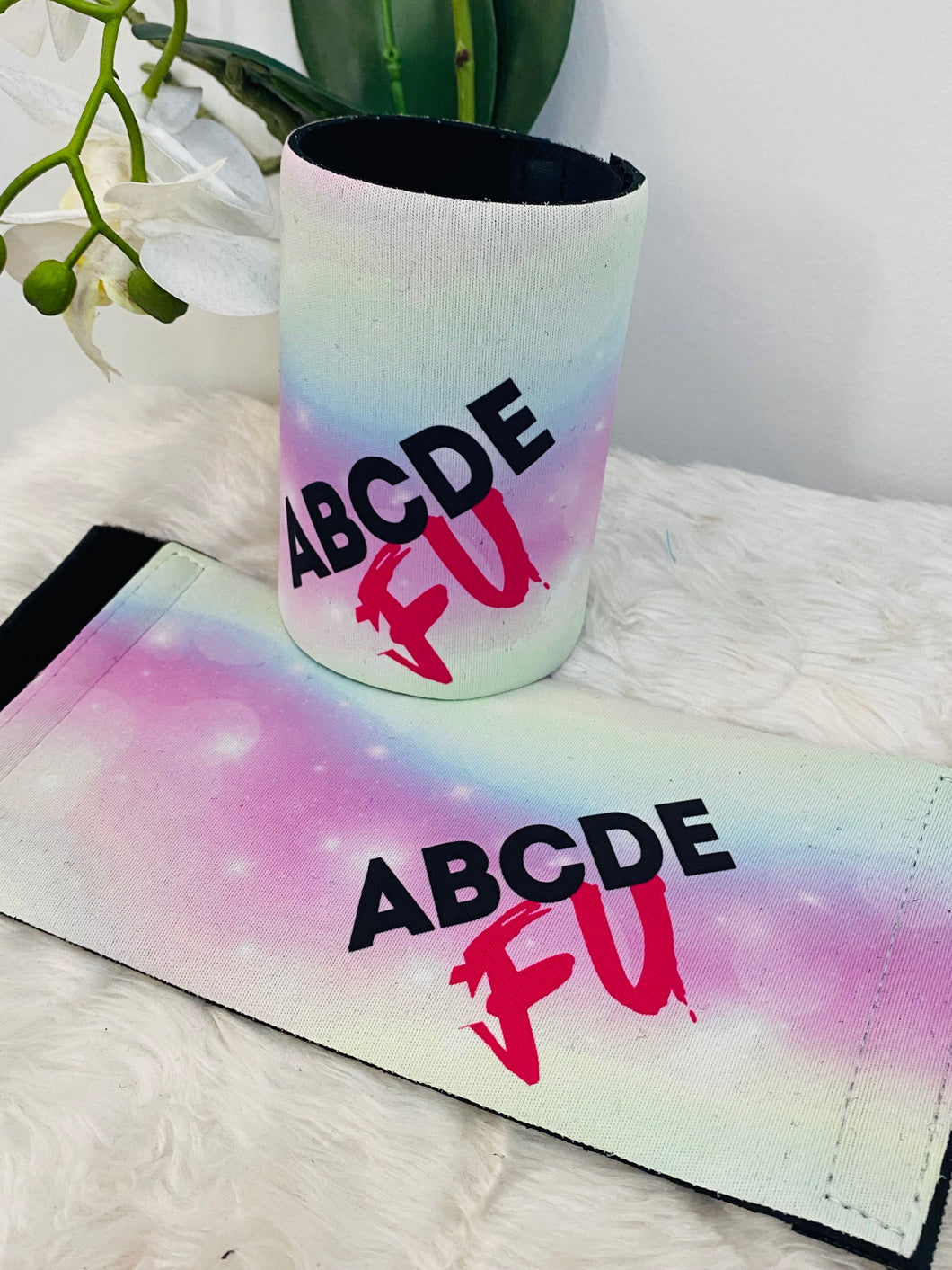ABCDE FU stubby holder
