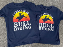 I’d rather be bull riding tshirt