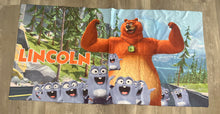 Grizzly Beach towel custom