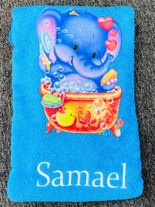Elephant bathtub Towel