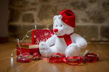 Christmas white bear