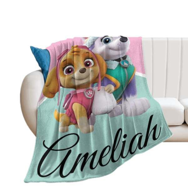 Skye/Everest paw patrol custom Blanket