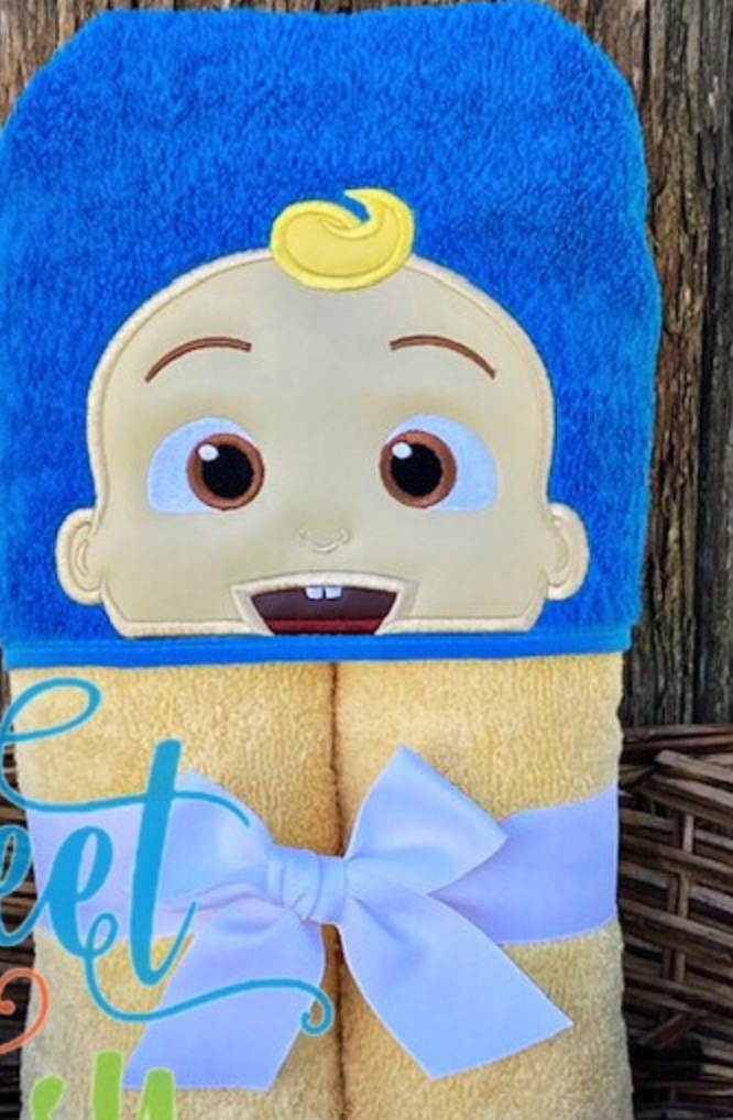 Cocomelon Baby Hooded Towel