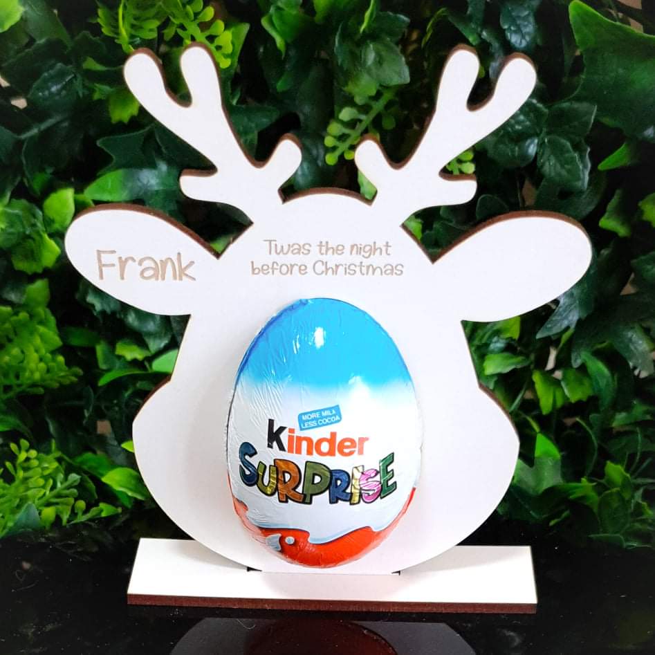 Kinder surprise Xmas reindeer