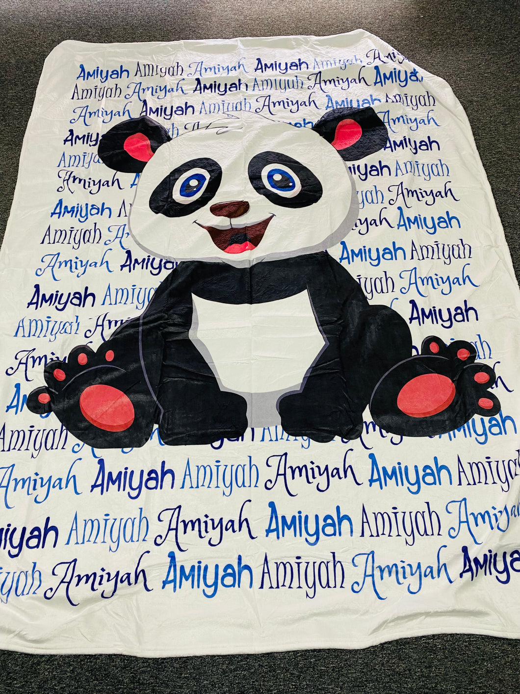Panda Custom Blanket