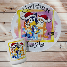 Christmas Plate and Cup Set -