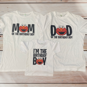 Elmo birthday Tshirt Pack Birthday/Celebration