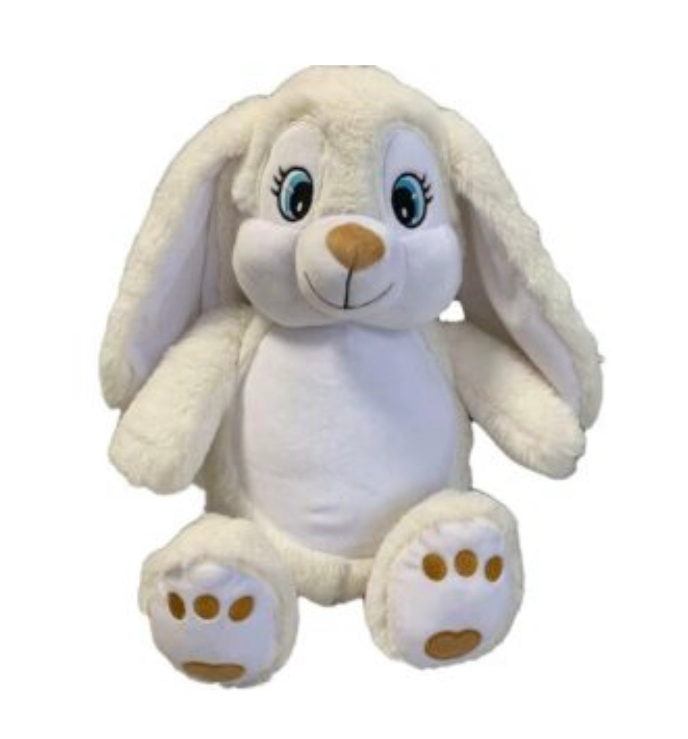 White Rabbit Bunny Teddy