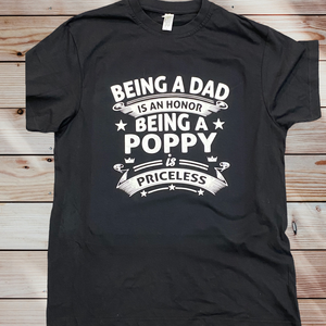 Being a poppy is priceless tshirt