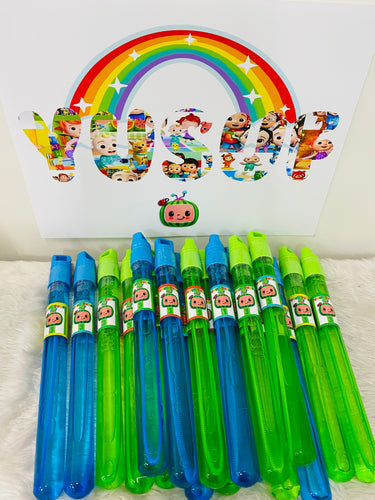 Bubble wands custom party