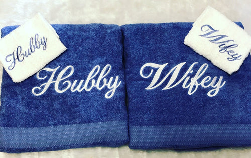 His and Her towel sets